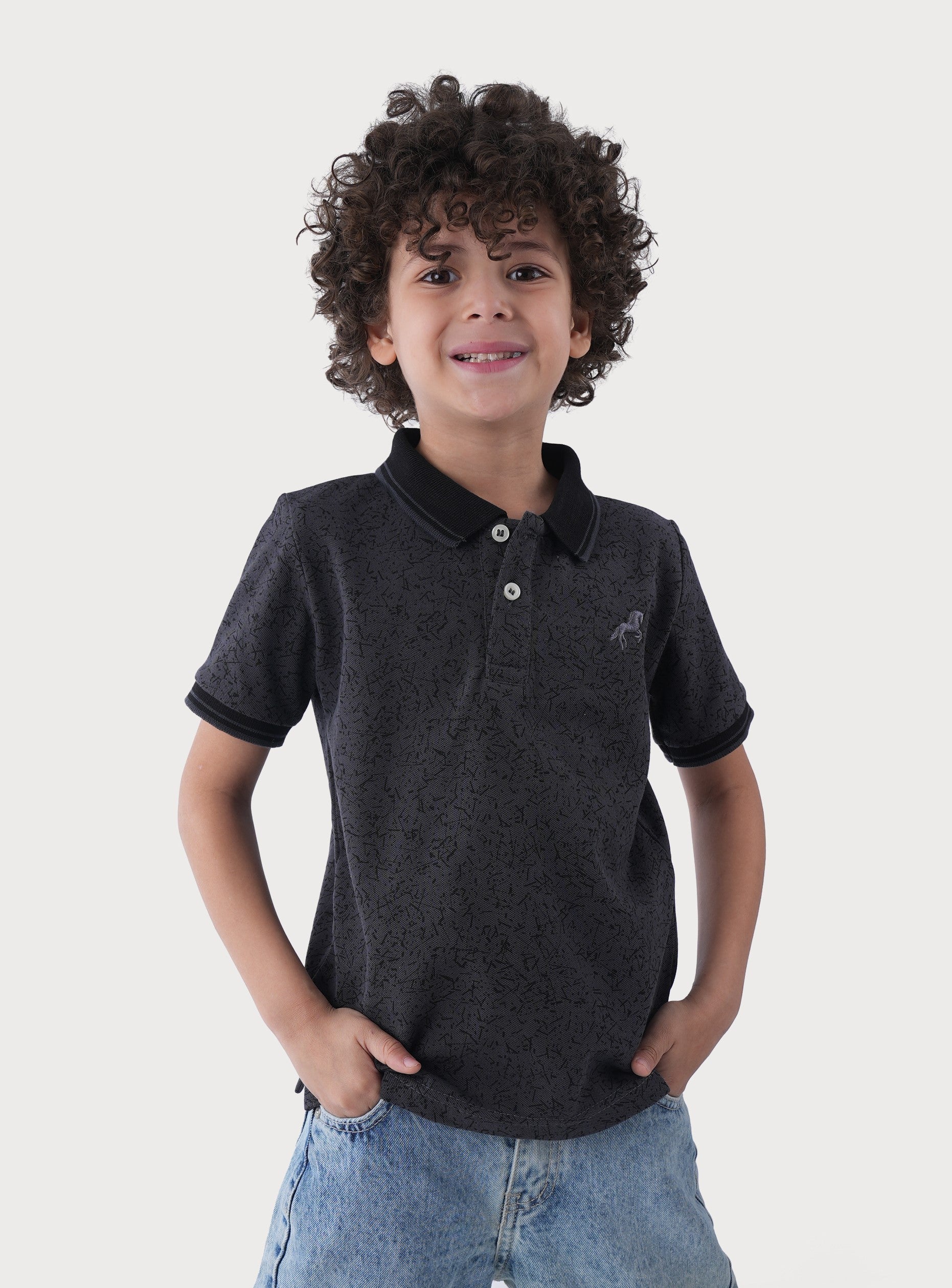 Polo Shirt Sophisticated Pattern