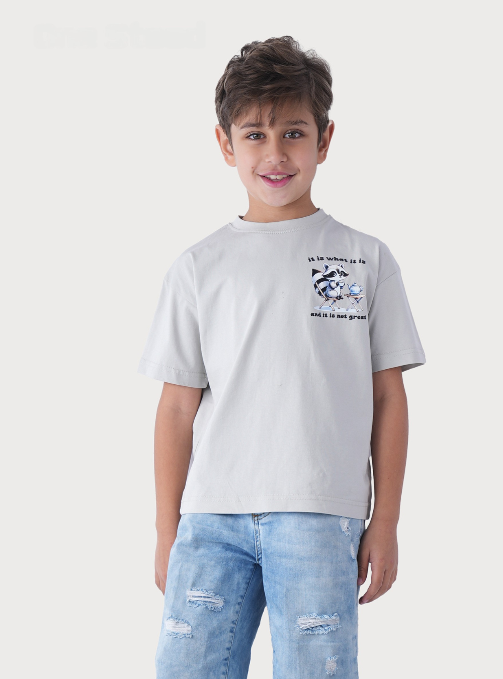 T-Shirt With Panda Print