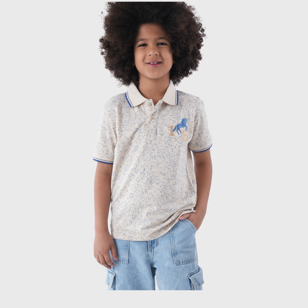 Polo Shirt Sophisticated Pattern