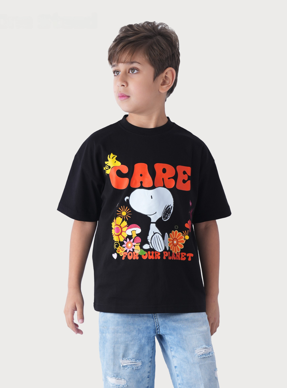 T-Shirt With Dog Print