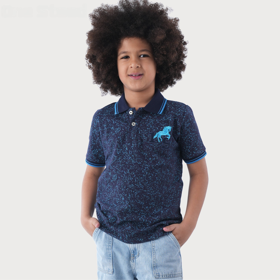 Polo Shirt Sophisticated Pattern