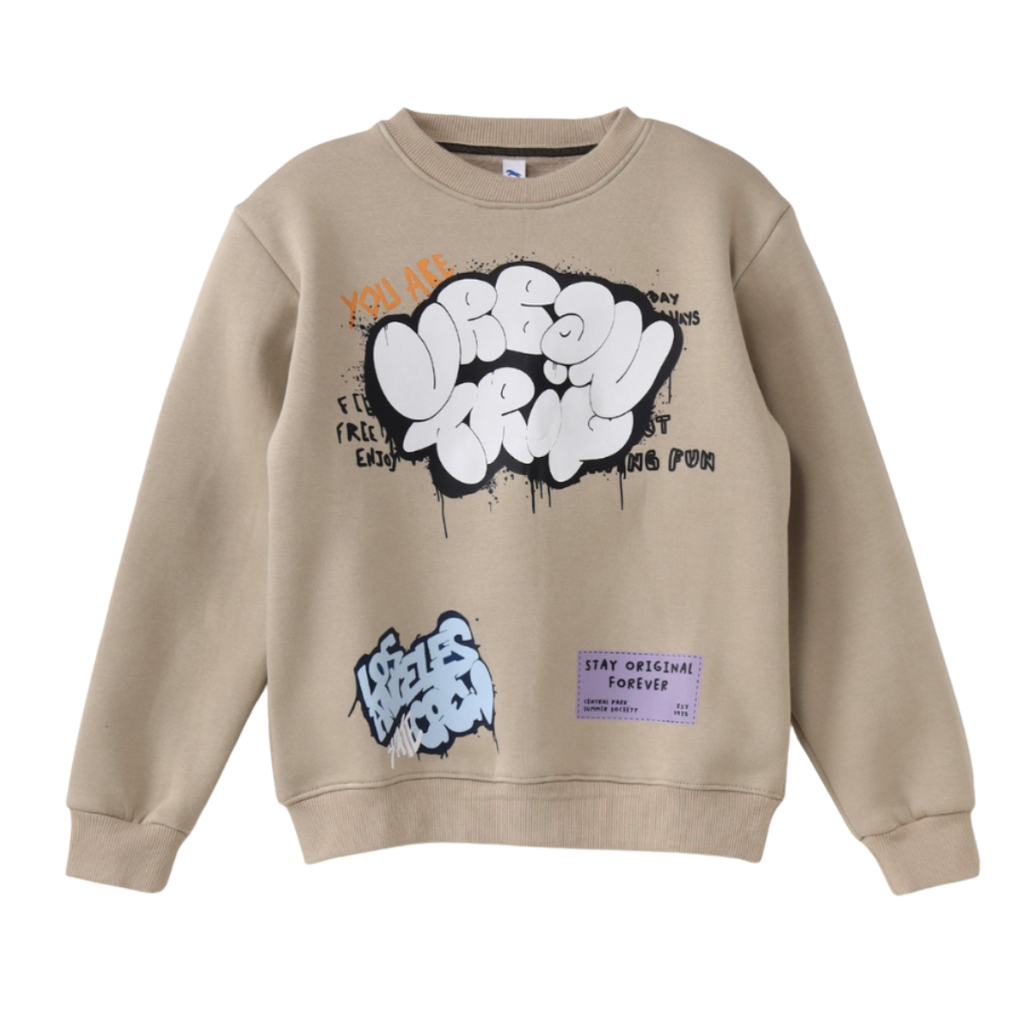 Sweatshirt Typography Printed