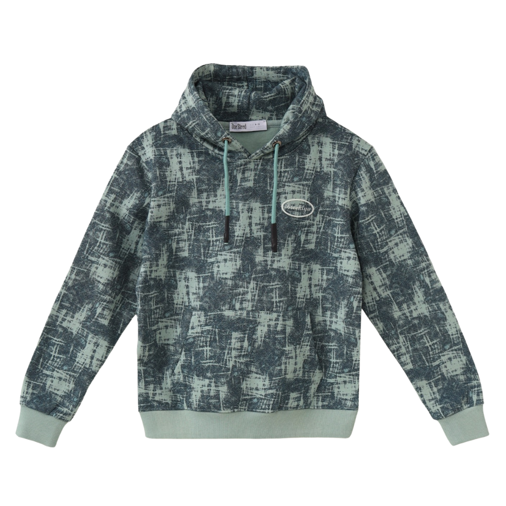 Hoodie Full Cover With Back Print Abstract Pattern Wonderfly