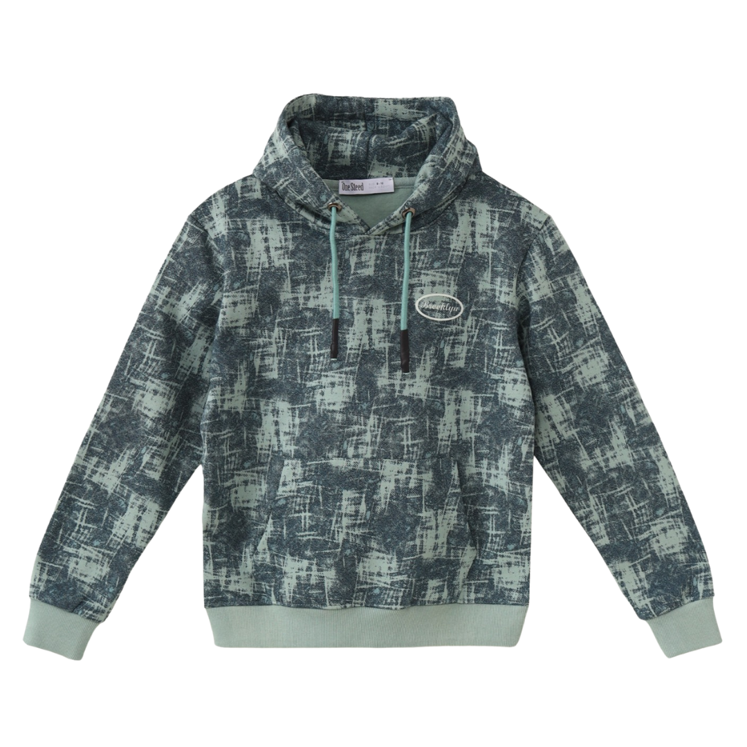 Hoodie Full Cover With Back Print Abstract Pattern Wonderfly