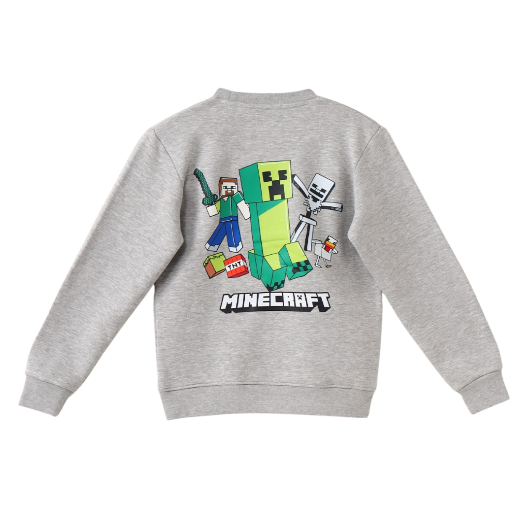 Sweatshirt With Print Minecraft