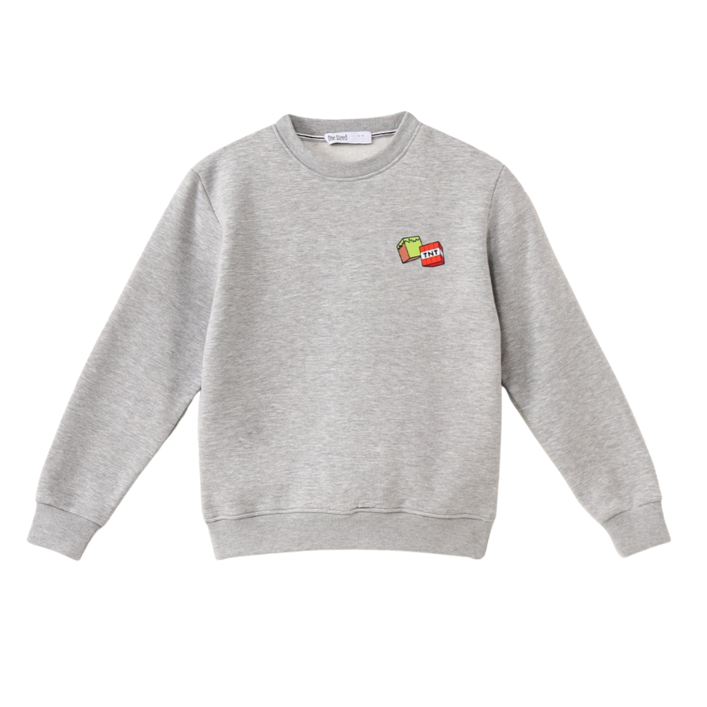 Sweatshirt With Print Minecraft