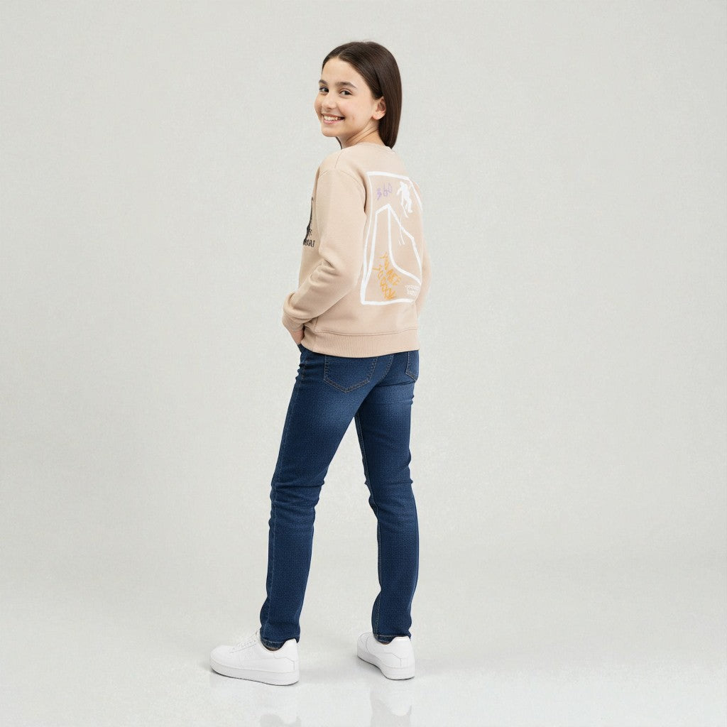 Sweatshirt Typography Printed