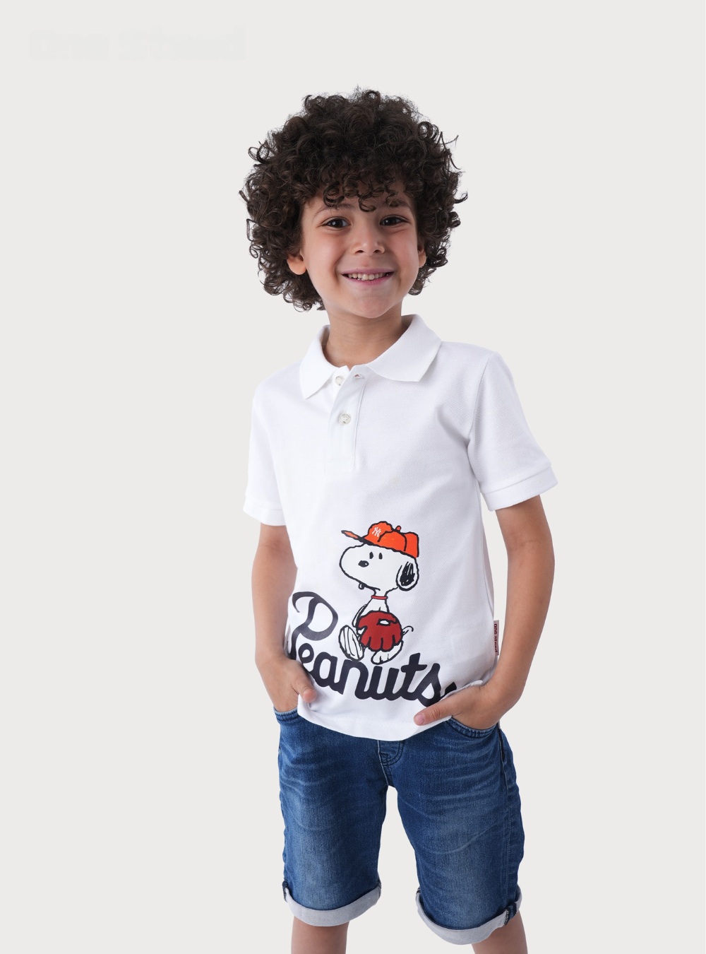 Polo Shirt With Snoopy print