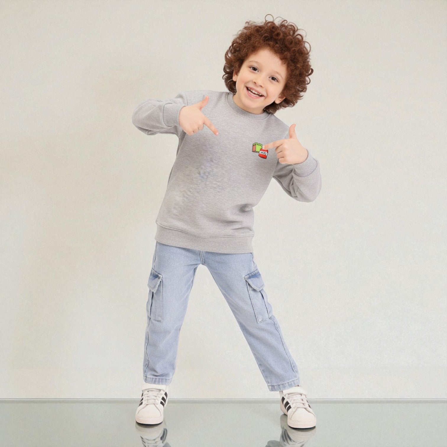 Sweatshirt With Print Minecraft