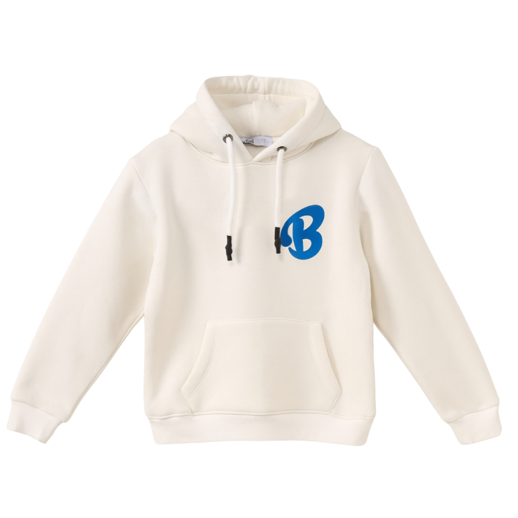 Hoodie with Bold Blue 'Bluey' Back Print