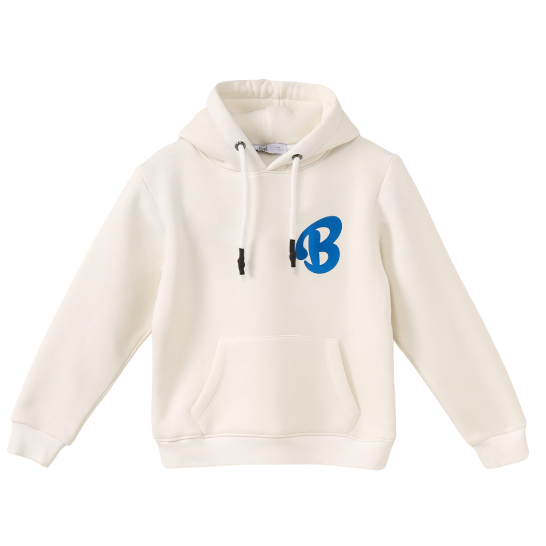 Hoodie with Bold Blue 'Bluey' Back Print